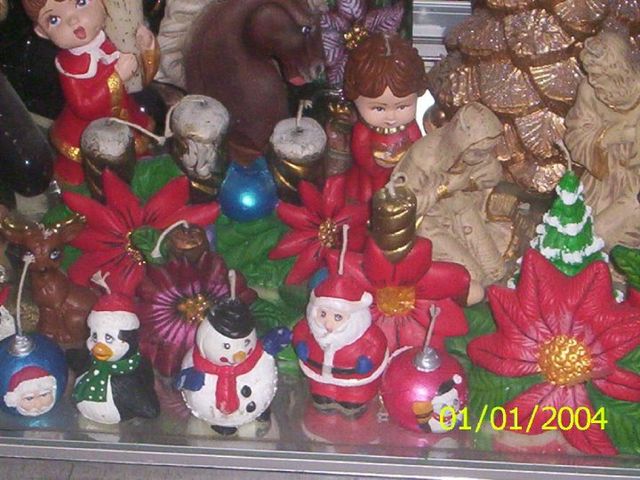 Velas Decorativas Navideñas